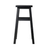 Artiss Set of 2 Beech Wood Bar Stools - Black Deals499