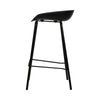 Artiss Set of 2 Metal Bar Stools - Black Deals499