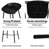 Artiss Set of 2 Metal Bar Stools - Black Deals499
