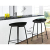 Artiss Set of 2 Metal Bar Stools - Black Deals499