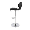 Artiss Set of 2 PU Leather Gas Lift Bar Stools - Black and Chrome Deals499