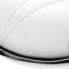 Artiss Set of 2 PU Leather Patterned Bar Stools - White and Chrome Deals499
