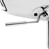 Artiss Set of 2 PU Leather Patterned Bar Stools - White and Chrome Deals499