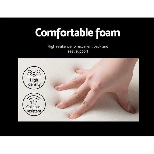 Artiss Set of 2 Retro Beech Fabric Dining Chair - Multi Colour Deals499