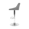 Artiss Set of 4 Bar Stools PU Leather Diamond Style - Grey Deals499