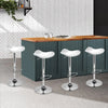 Artiss Set of 4 Swivel Bar Stools - White Deals499