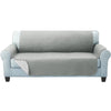 Artiss Sofa Cover Quilted Couch Covers Lounge Protector Slipcovers 3 Seater Grey Deals499