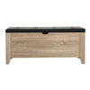 Artiss Storage Ottoman Blanket Box Leather Bench Foot Stool Chest Toy Oak Couch Deals499