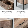 Artiss TV Stand Entertainment Unit Storage Cabinet Industrial Rustic Wooden 120cm Deals499