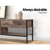 Artiss TV Stand Entertainment Unit Storage Cabinet Industrial Rustic Wooden 120cm Deals499