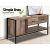 Artiss TV Stand Entertainment Unit Storage Cabinet Industrial Rustic Wooden 120cm Deals499