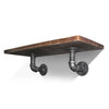 Artiss Wall Shelves Industrial Display Bookshelf DIY Pipe Shelf Rustic Brackets Deals499