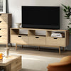 Artiss Wooden Scandinavian Entertainment Unit - Natural Deals499