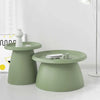 ArtissIn Coffee Table Mushroom Nordic Round Large Side Table 70CM Green Deals499