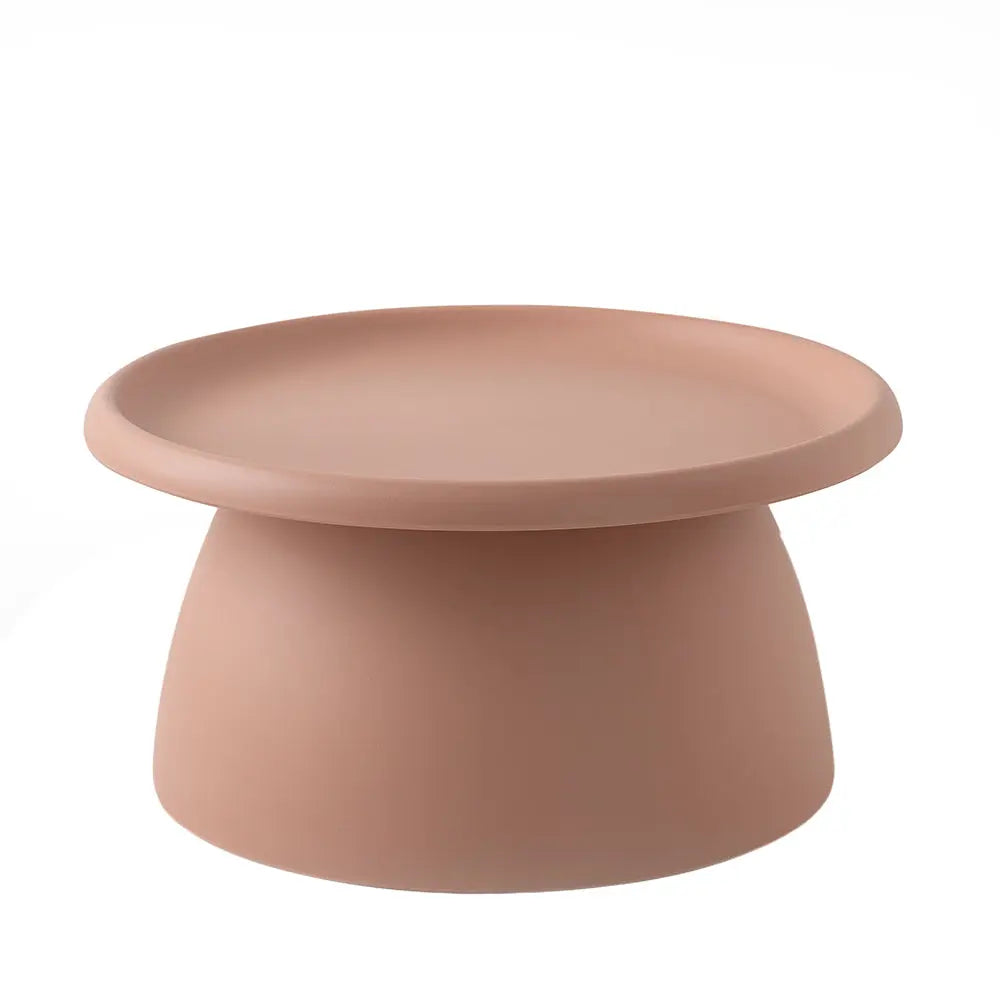 ArtissIn Coffee Table Mushroom Nordic Round Large Side Table 70CM Pink Deals499