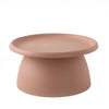 ArtissIn Coffee Table Mushroom Nordic Round Large Side Table 70CM Pink Deals499