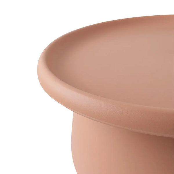 ArtissIn Coffee Table Mushroom Nordic Round Large Side Table 70CM Pink Deals499