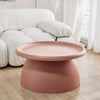 ArtissIn Coffee Table Mushroom Nordic Round Large Side Table 70CM Pink Deals499