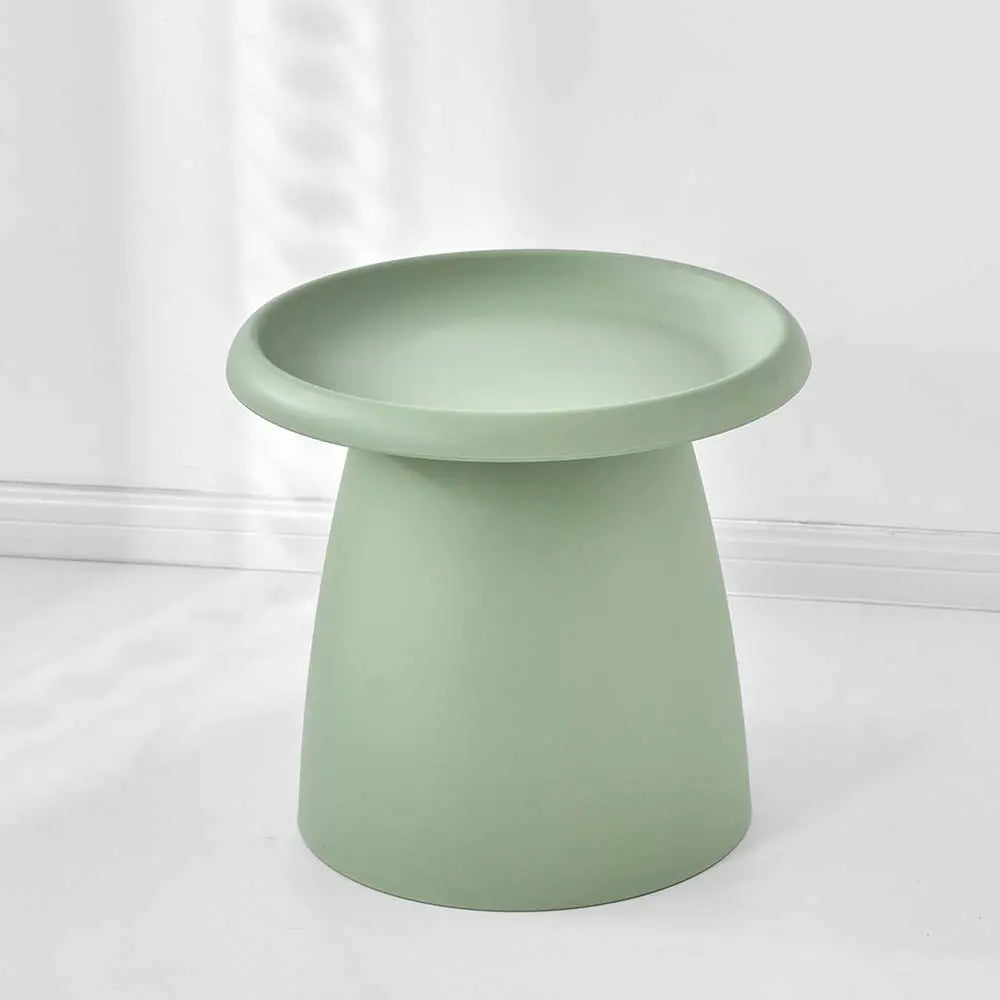 ArtissIn Coffee Table Mushroom Nordic Round Small Side Table 50CM Green Deals499