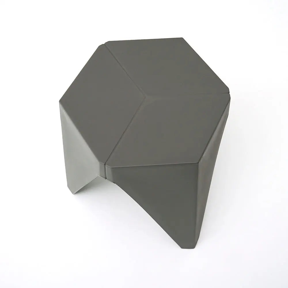 ArtissIn Set of 2 Puzzle Stool Plastic Stacking Stools Chair Outdoor Indoor Grey Deals499