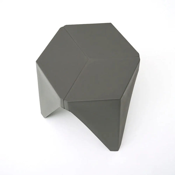 ArtissIn Set of 2 Puzzle Stool Plastic Stacking Stools Chair Outdoor Indoor Grey Deals499