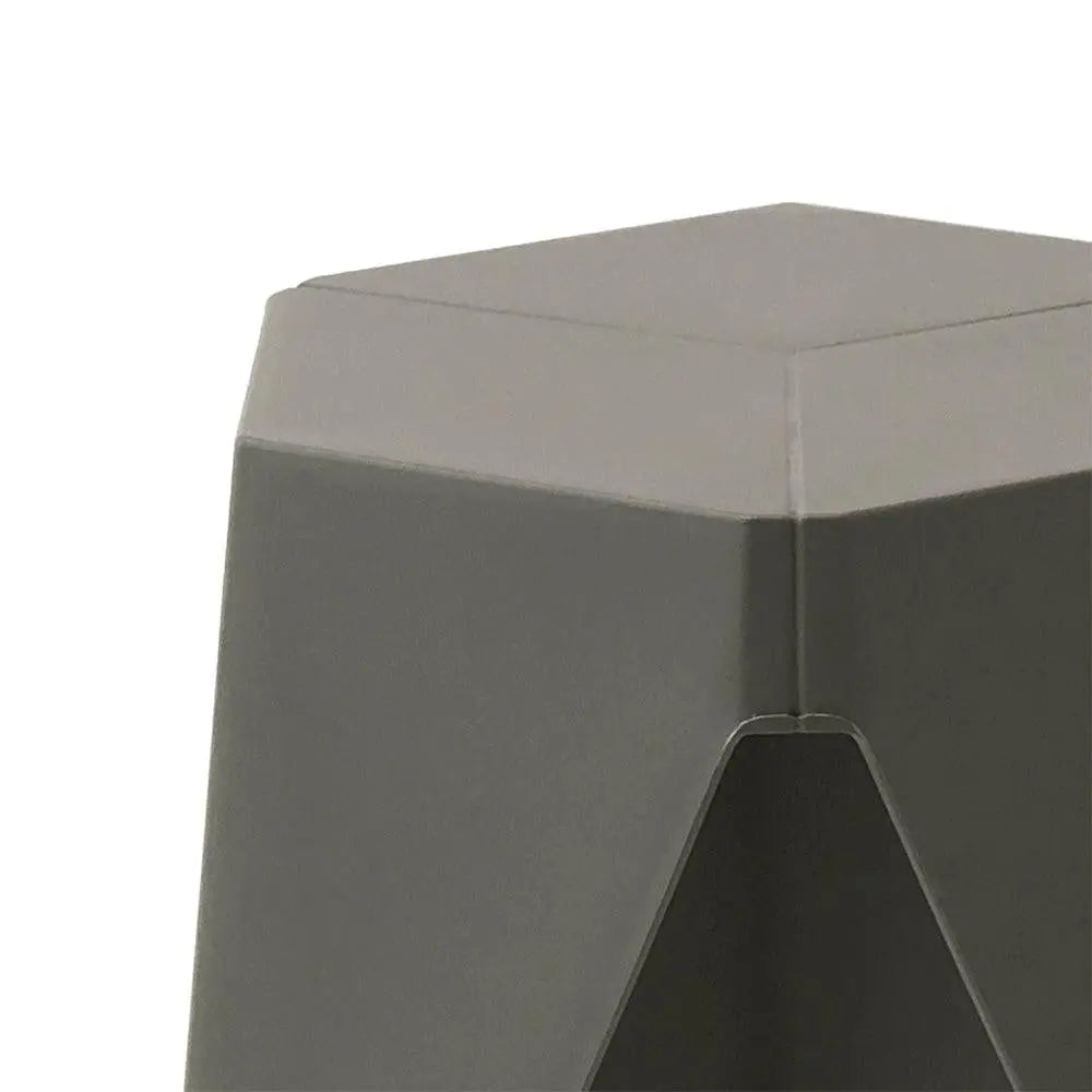 ArtissIn Set of 2 Puzzle Stool Plastic Stacking Stools Chair Outdoor Indoor Grey Deals499