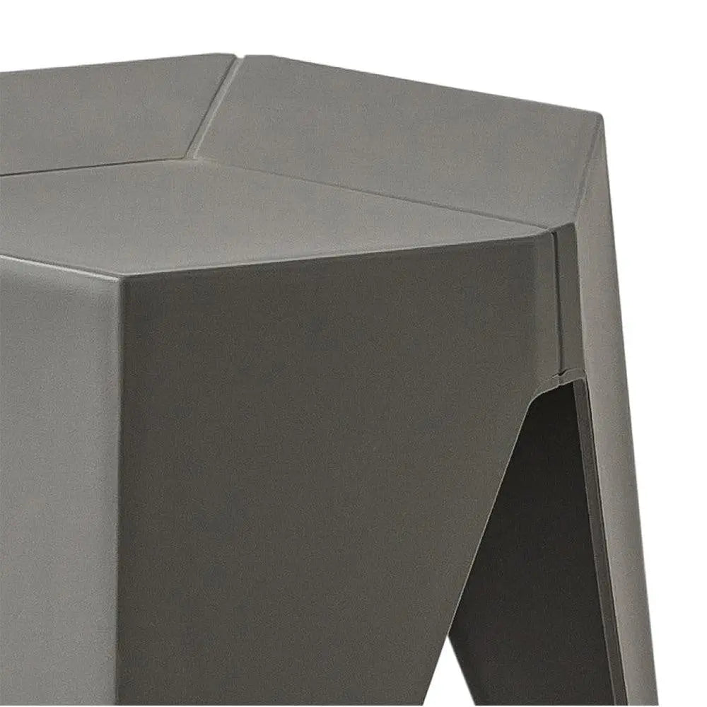 ArtissIn Set of 2 Puzzle Stool Plastic Stacking Stools Chair Outdoor Indoor Grey Deals499