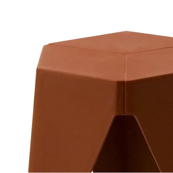 ArtissIn Set of 2 Puzzle Stool Plastic Stacking Stools Chair Outdoor Indoor Red Deals499