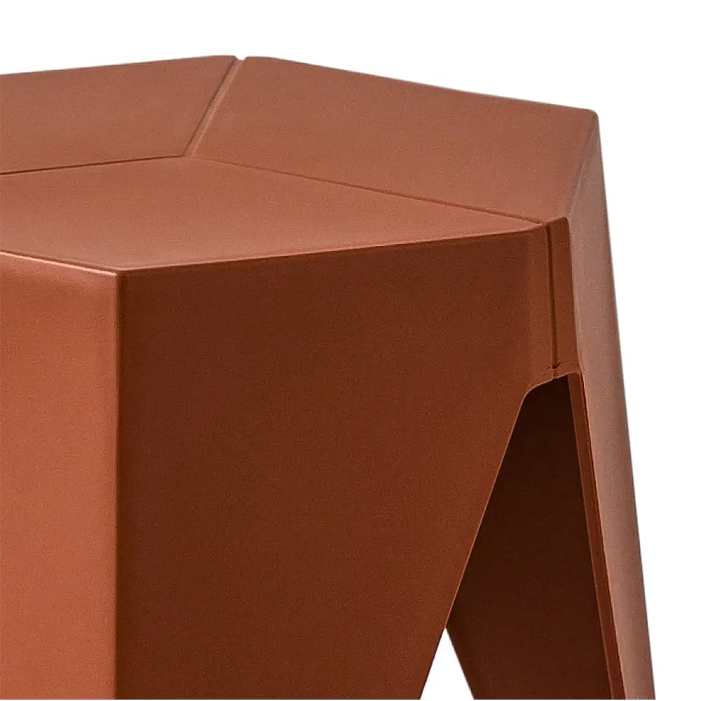 ArtissIn Set of 2 Puzzle Stool Plastic Stacking Stools Chair Outdoor Indoor Red Deals499