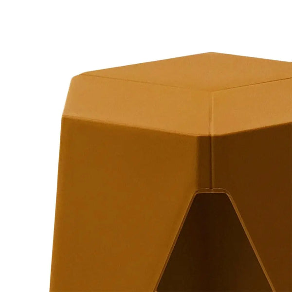 ArtissIn Set of 2 Puzzle Stool Plastic Stacking Stools Chair Outdoor Indoor Yellow Deals499