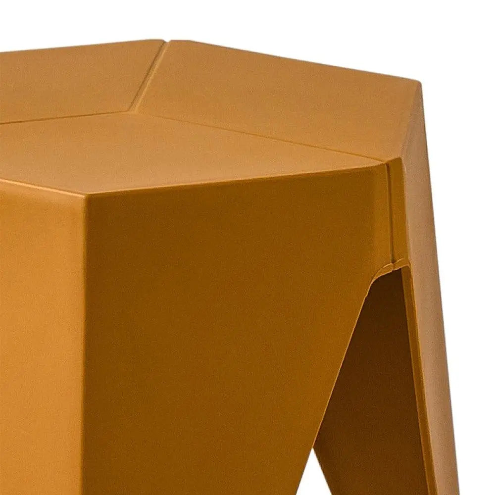 ArtissIn Set of 2 Puzzle Stool Plastic Stacking Stools Chair Outdoor Indoor Yellow Deals499