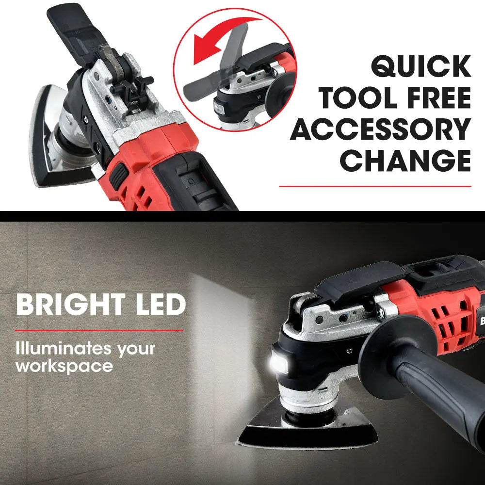Baumr-AG 20V Cordless Oscillating Multi-Tool Cutting Saw Battery Sander Kit Lithium Battery from Deals499 at Deals499