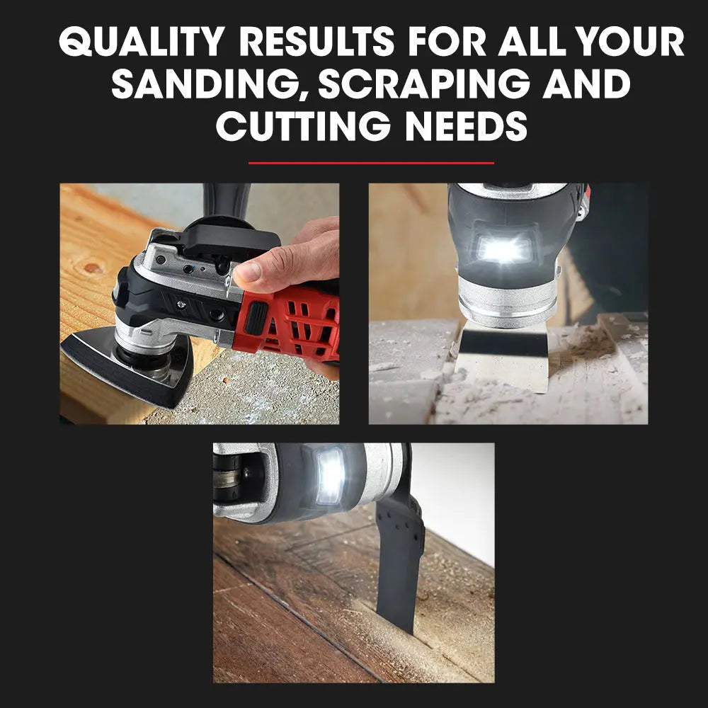Baumr-AG 20V Cordless Oscillating Multi-Tool Cutting Saw Battery Sander Kit Lithium Battery from Deals499 at Deals499