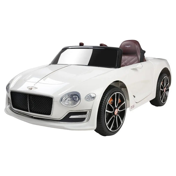 Bentley Kids Ride On Car Licensed Electric Toys 12V Battery Remote Cars White Deals499