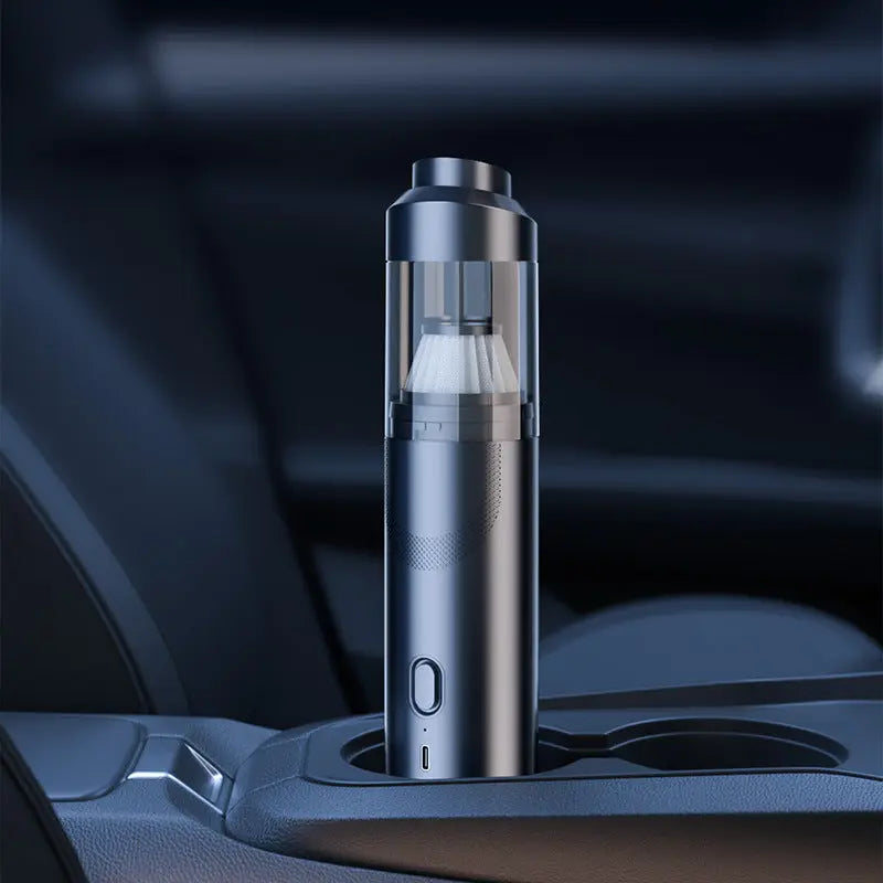 Blue Gray Cordless Handheld Vacuum Cleaner with Blower Function - Compact and Rechargeable 120W Power from Deals499 at Deals499