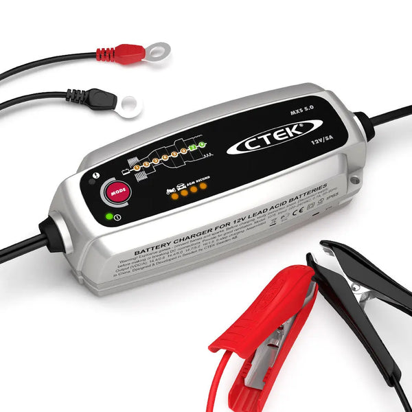 CTEK MXS 5.0 12V 5Amp Smart Battery Charger Car Boat 4WD Caravan Bike Marine AGM from Deals499 at Deals499