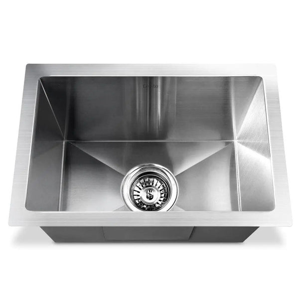 Cefito 30cm x 45cm Stainless Steel Kitchen Sink Under/Top/Flush Mount Silver Deals499
