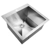 Cefito 53cm x 50cm Stainless Steel Kitchen Sink Under/Top/Flush Mount Silver Deals499