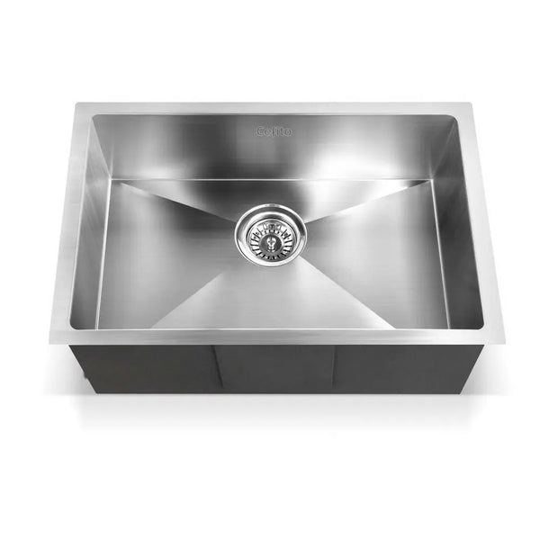 Cefito 60cm x 45cm Stainless Steel Kitchen Sink Under/Top/Flush Mount Silver Deals499
