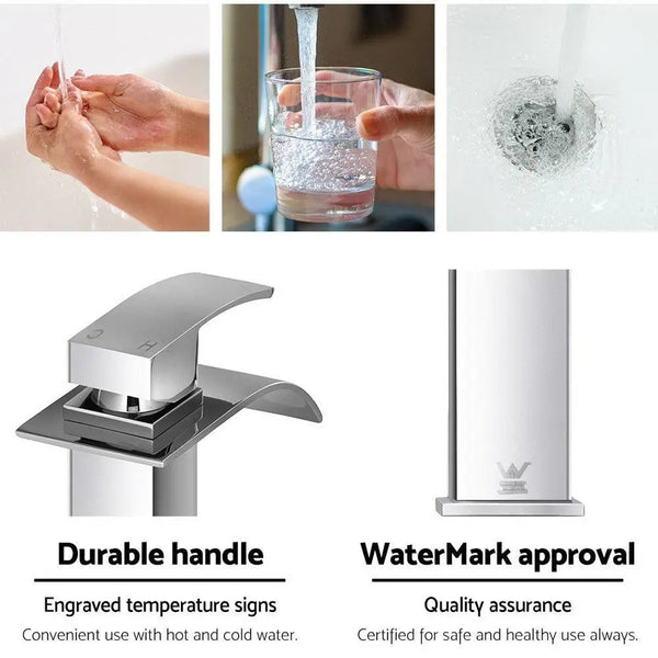 Cefito Basin Mixer Tap - Silver Deals499