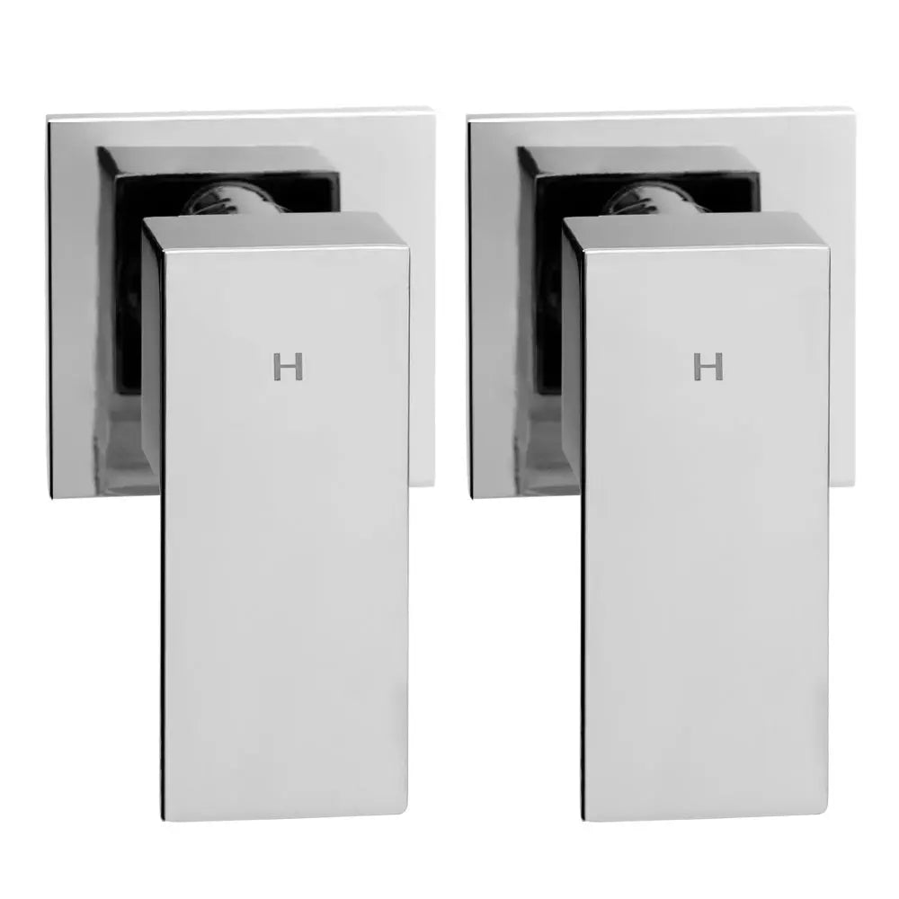 Cefito Bathroom Taps Faucet Rain Shower Head Set Hot And Cold Diverter DIY Chrome Deals499