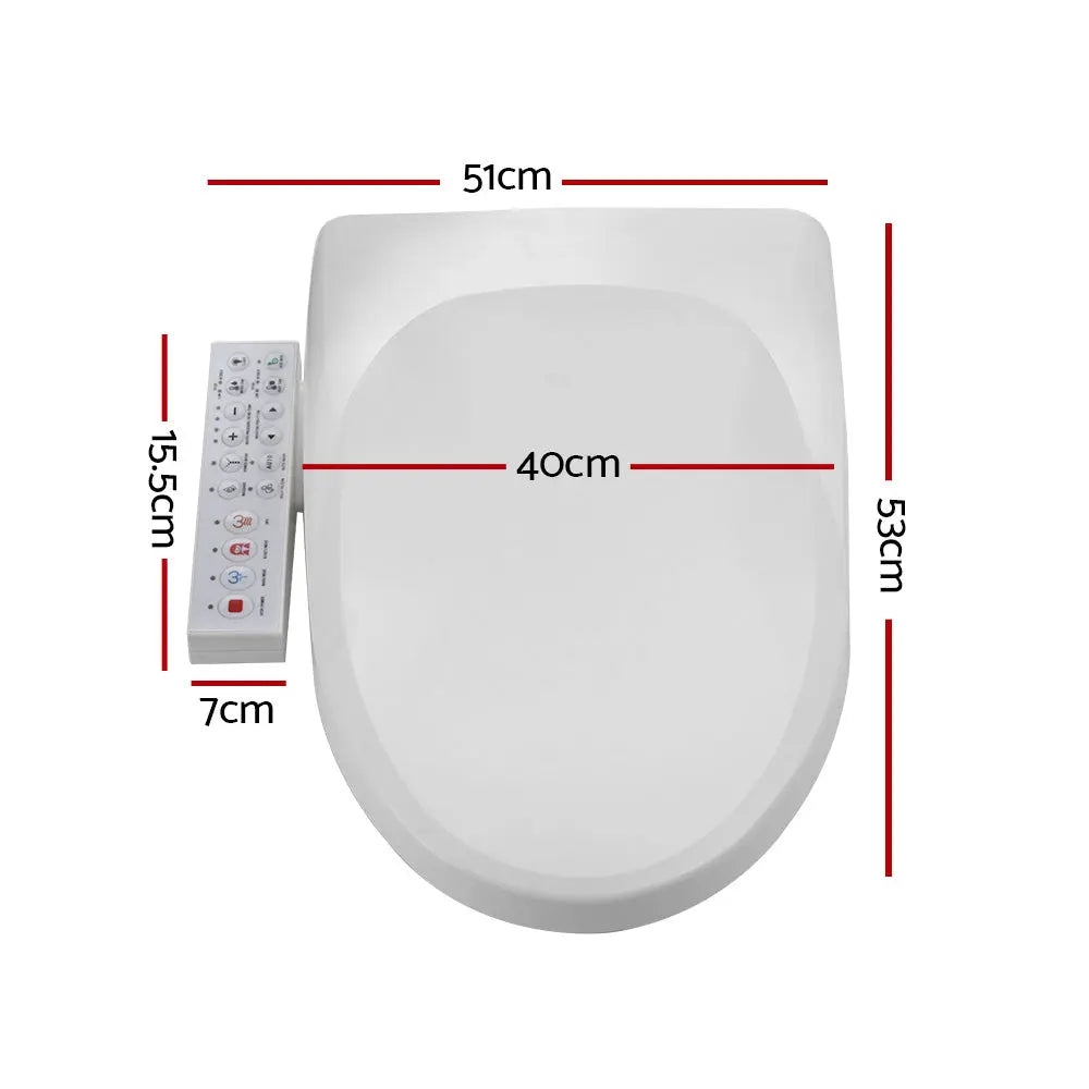 Cefito Bidet Electric Toilet Seat Cover Electronic Seats Smart Wash Night Light Deals499
