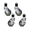 Cefito Set of 4 Swivel Castor Wheels Deals499