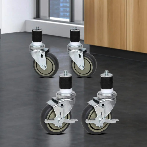 Cefito Set of 4 Swivel Castor Wheels Deals499