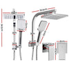 Cefito WELS 8'' Rain Shower Head Taps Square Handheld High Pressure Wall Chrome Deals499