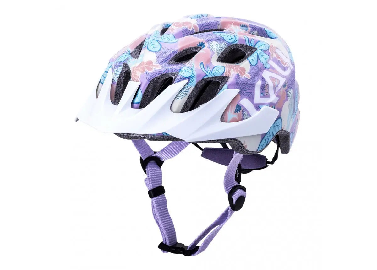 Chakra Youth Helmet Flora Girls Purple (52-57cm) from Deals499 at Deals499