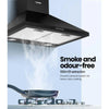 Comfee Rangehood 600mm Range Hood Home Kitchen Wall Mount Canopy 60cm Black Deals499