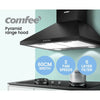 Comfee Rangehood 600mm Range Hood Home Kitchen Wall Mount Canopy 60cm Black Deals499