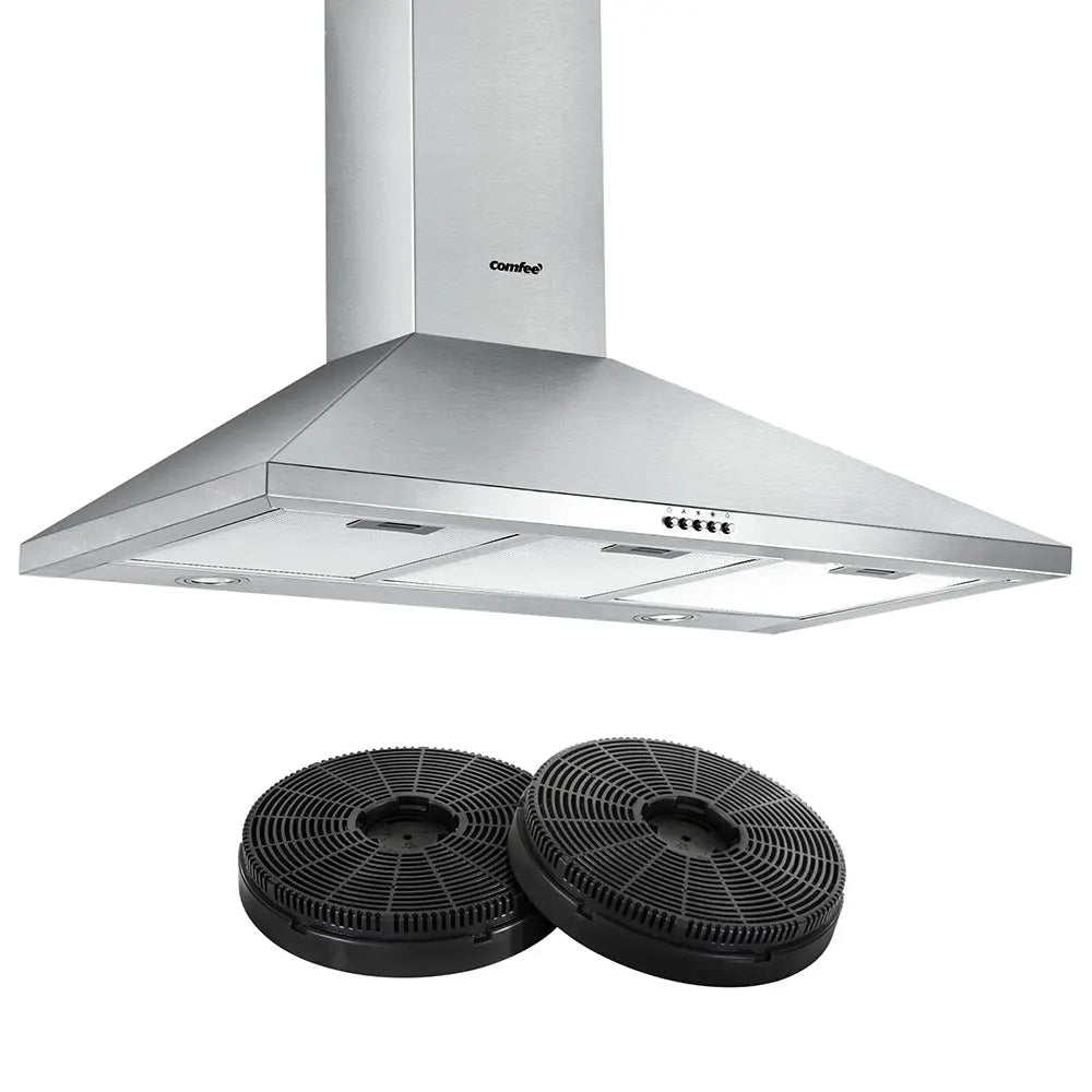 Comfee Rangehood 900mm Stainless Steel Canopy With 2 PCS Filter Replacement Combo Deals499