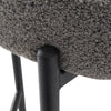 Contemporary Grey Boucle Elsa Low Bar Stools from Deals499 at Deals499